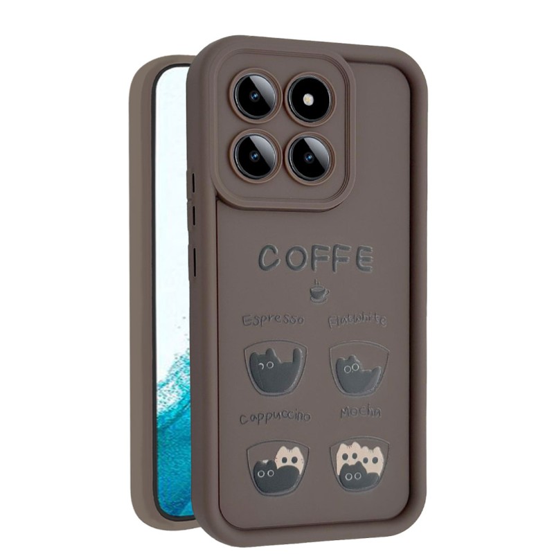 کاور طرح دار مدل MochaMew مناسب برای گوشی موبایل آنر Honor X8C