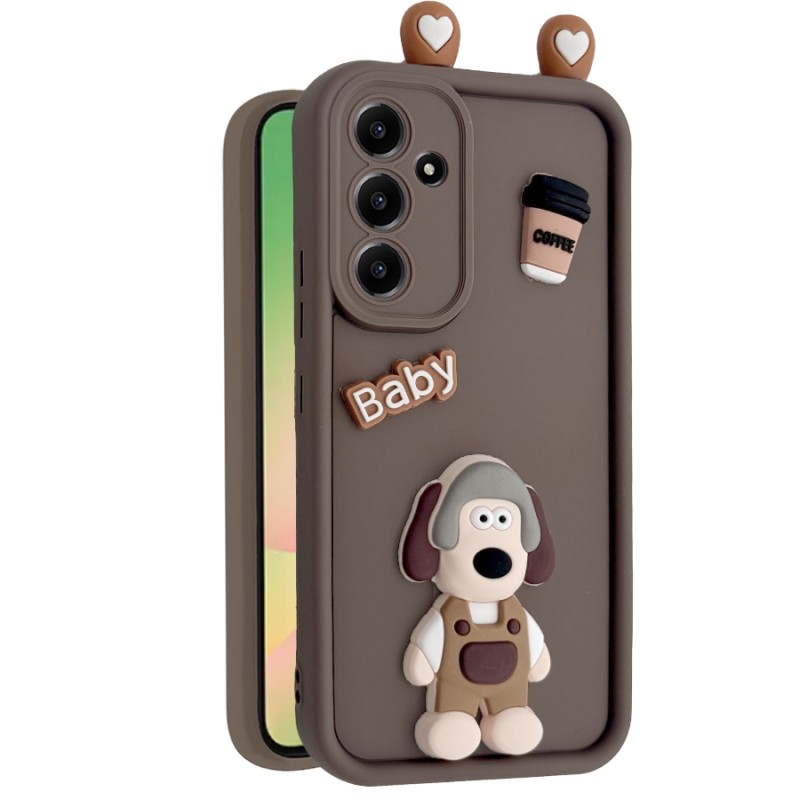 کاور فانتزی مدل KittyDog مناسب برای گوشی موبایل سامسونگ Galaxy A54