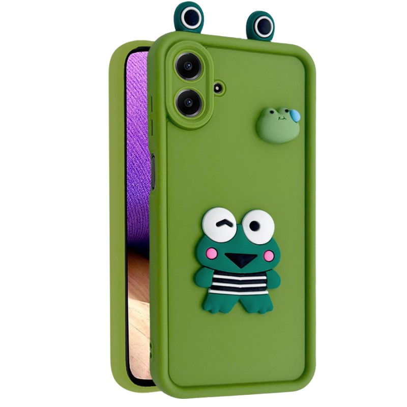 کاور فانتزی مدل GreenFrog مناسب برای گوشی موبایل سامسونگ Galaxy A07