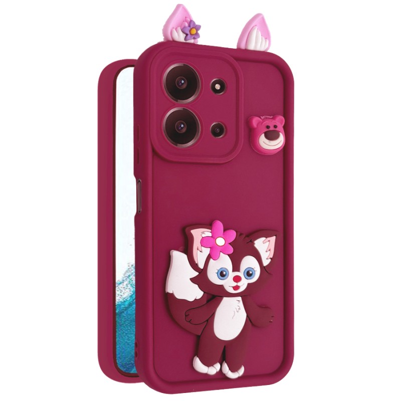 کاور فانتزی مدل RoseKitty مناسب برای گوشی موبایل شیائومی Redmi 15C 4G