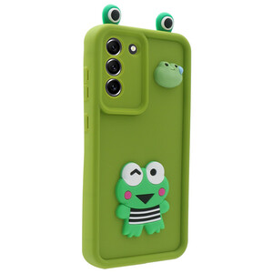 کاور فانتزی مدل GreenFrog مناسب برای گوشی موبایل سامسونگ Galaxy S21 FE
