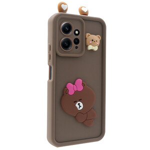 کاور مدل TeddyBear مناسب برای گوشی موبایل شیائومی Redmi Note 12 4G
