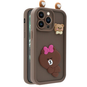 کاور مدل TeddyBear مناسب برای گوشی موبایل اپل iphone 13 Pro