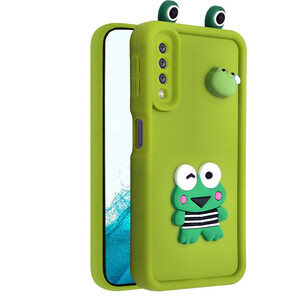 کاور فانتزی مدل GreenFrog مناسب برای گوشی موبایل سامسونگ Galaxy A7 2018