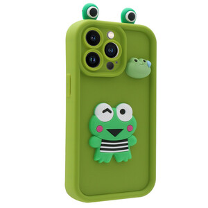 کاور فانتزی مدل GreenFrog مناسب برای گوشی موبایل اپل iphone 13 Pro