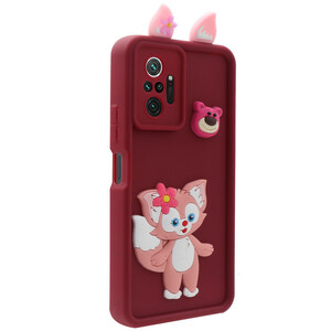 کاور فانتزی مدل RoseKitty مناسب برای گوشی موبایل شیائومی Redmi Note 10 Pro