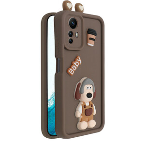 کاور فانتزی مدل KittyDog مناسب برای گوشی موبایل شیائومی Redmi Note 12S