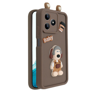 کاور فانتزی مدل KittyDog مناسب برای گوشی موبایل ریلمی C53