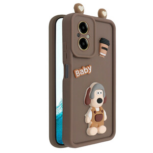 کاور فانتزی مدل KittyDog مناسب برای گوشی موبایل ریلمی C67