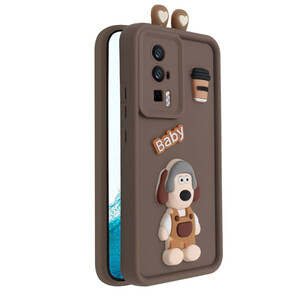 کاور فانتزی مدل KittyDog مناسب برای گوشی موبایل شیائومی Poco F5 Pro