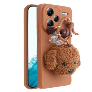 کاور عروسکی پودل مناسب گوشی شیائومی Redmi Note 13 Pro Plus