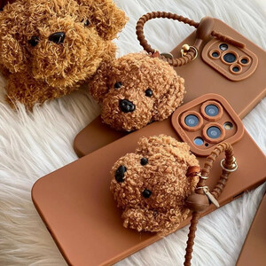 کاور عروسکی پودل مناسب گوشی سامسونگ Galaxy A53