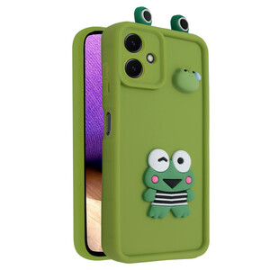 کاور فانتزی مدل GreenFrog مناسب برای گوشی موبایل سامسونگ Galaxy A06