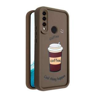 کاور طرح‌دار مدل CafeMood مناسب برای گوشی موبایل هوآوی Y9 Prime 2019