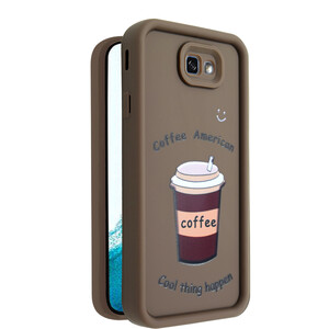 کاور طرح‌دار مدل CafeMood مناسب برای گوشی موبایل سامسونگ Galaxy J4 Plus