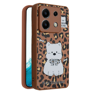 کاور فانتزی مدل Westie طرح پلنگی مناسب برای گوشی موبایل شیائومی Poco M6 Pro 4G