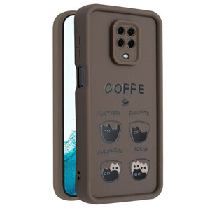 کاور طرح دار مدل MochaMew مناسب برای گوشی موبایل Redmi Note 9S