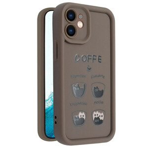 کاور طرح دار مدل MochaMew مناسب برای گوشی موبایل Iphone 12 Mini