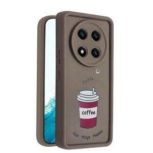 کاور طرح‌دار مدل CafeMood مناسب برای گوشی موبایل آنر Honor X9C