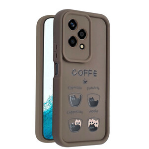 کاور طرح دار مدل MochaMew مناسب برای گوشی موبایل Honor 200 Lite