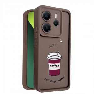 کاور طرح‌دار مدل CafeMood مناسب برای گوشی موبایل شیائومی Redmi Note 14 4G