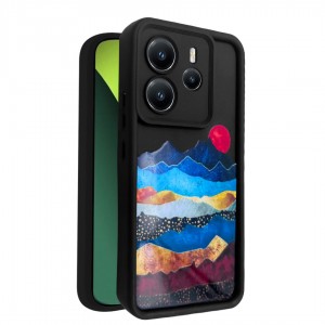 کاور طرح‌دار مدل ColorPeak مناسب برای گوشی موبایل شیائومی Redmi Note 14 4G