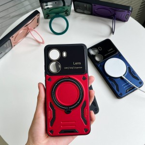 کاور مدل HybridRingمناسب برای گوشی موبایل شیائومی Poco X7 Pro در دست