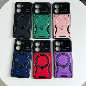 کاور مدل HybridRingمناسب برای گوشی موبایل شیائومی Poco X7 Pro نمای پشتی