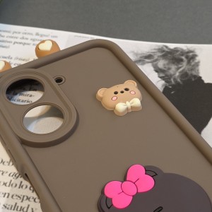 طرح خرسی برجسته قاب KittyBear مناسب شیائومی Redmi A5