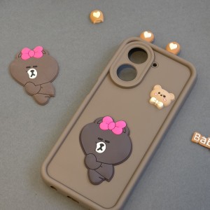 طرح خرسی برجسته قاب KittyBear مناسب شیائومی Redmi A5