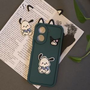 قاب فانتزی KittyRabit با طراحی کارتونی و گوش‌های برجسته مناسب گوشی Redmi A5