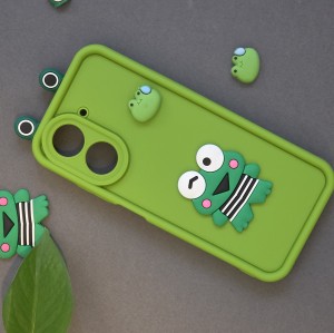 کاور فانتزی مدل GreenFrog مناسب برای گوشی موبایل شیائومی Poco C71