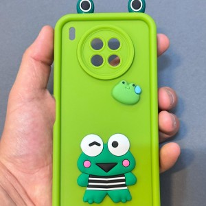 کاور فانتزی مدل GreenFrog مناسب برای گوشی موبایل هوآوی Nova 8i در دست