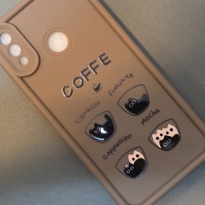 کاور طرح دار مدل MochaMew مناسب برای گوشی موبایل Y9 2019