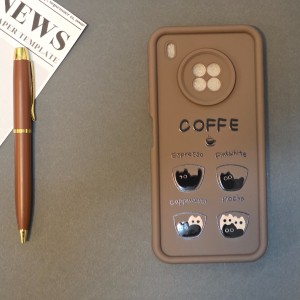 کاور طرح دار مدل MochaMew مناسب برای گوشی موبایل Y9A