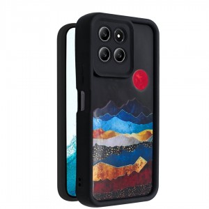 کاور طرح‌دار مدل ColorPeak مناسب برای گوشی موبایل آنر X6 4G / X8 5G