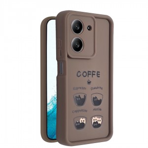 کاور طرح دار مدل MochaMew مناسب برای گوشی موبایل Redmi A5 / Poco C71