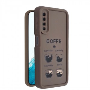 کاور طرح دار مدل MochaMew مناسب برای گوشی موبایل Galaxy A750 / A7 2018