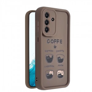 کاور طرح دار مدل MochaMew مناسب برای گوشی موبایل Galaxy A56