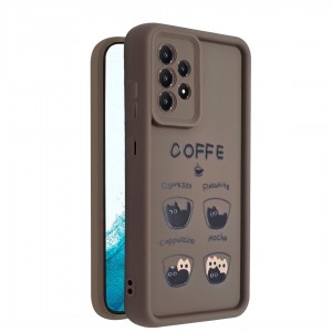 کاور طرح دار مدل MochaMew مناسب برای گوشی موبایل Galaxy A52 / A52s