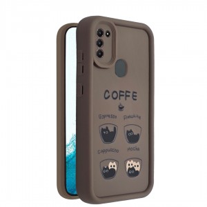 کاور طرح دار مدل MochaMew مناسب برای گوشی موبایل Galaxy A11