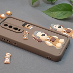 کاور فانتزی مدل KittyDog مناسب برای گوشی موبایل شیائومی Mi 9T / Mi 9T Pro / K20 / K20 Pro از کنار
