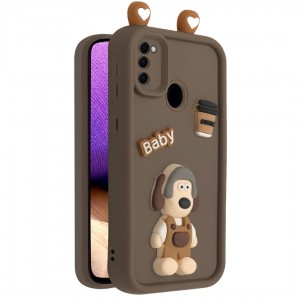 کاور فانتزی مدل KittyDog مناسب برای گوشی موبایل سامسونگ Galaxy M21 / M21 2021