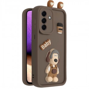 کاور فانتزی مدل KittyDog مناسب برای گوشی موبایل سامسونگ Galaxy A56