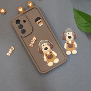 کاور فانتزی مدل KittyDog مناسب برای گوشی موبایل سامسونگ Galaxy A56