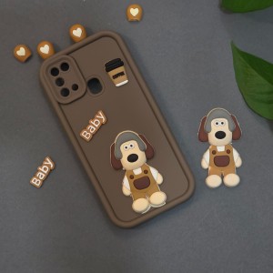 کاور فانتزی مدل KittyDog مناسب برای گوشی موبایل سامسونگ Galaxy M31 نمای اصلی