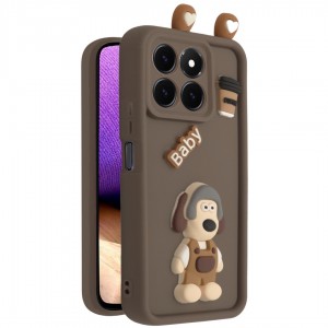 کاور فانتزی مدل KittyDog مناسب برای گوشی موبایل آنر Honor X8A