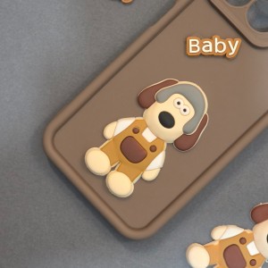 کاور فانتزی مدل KittyDog مناسب برای گوشی موبایل آنر Honor X8A