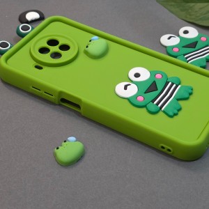 کاور فانتزی مدل GreenFrog مناسب برای گوشی موبایل شیائومی Mi 10T Lite 5G نمای کناری