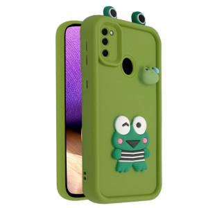 کاور فانتزی مدل GreenFrog مناسب برای گوشی موبایل سامسونگ Galaxy M21 / M21 2021